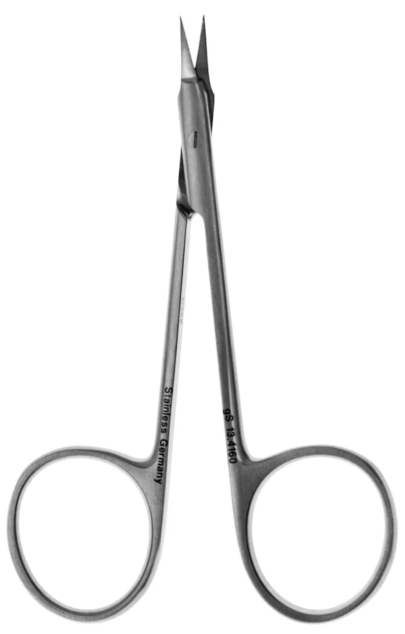 Pinza Chirurgica In Titanio Per Oftalmologia - Iris Tissue Forceps - Lunghezza 3-3/4 Pollici - Atraumatica