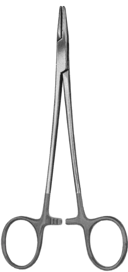 Brown Needle Holder 7 1/4