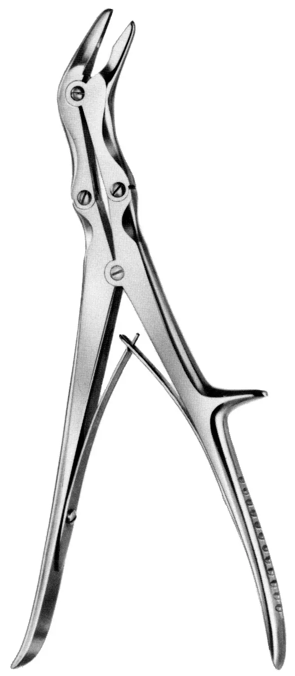 3-Piece Blumenthal Bone Rongeur Set – 30°, 45°, & 90° – Dental Surgical Instruments By DawnProMed