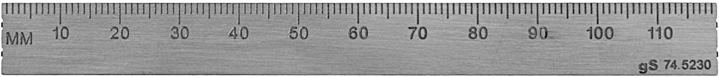 Woodpeckers HexScale Rule Set - 6", 12", 24", 36" Rulers With Stops, Inch & Metric, Left/Right & Center Finding Scales