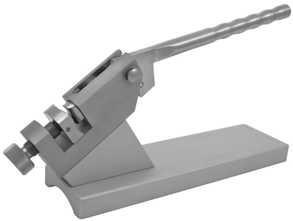 Plate Bending Press 12" table top for plates up to 2.5mm [.098"] gSource
