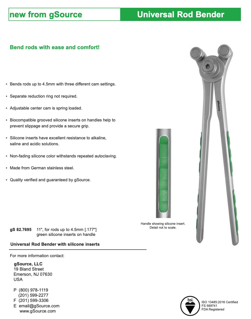 Surgical Instruments Catalogs and Literature | gSource