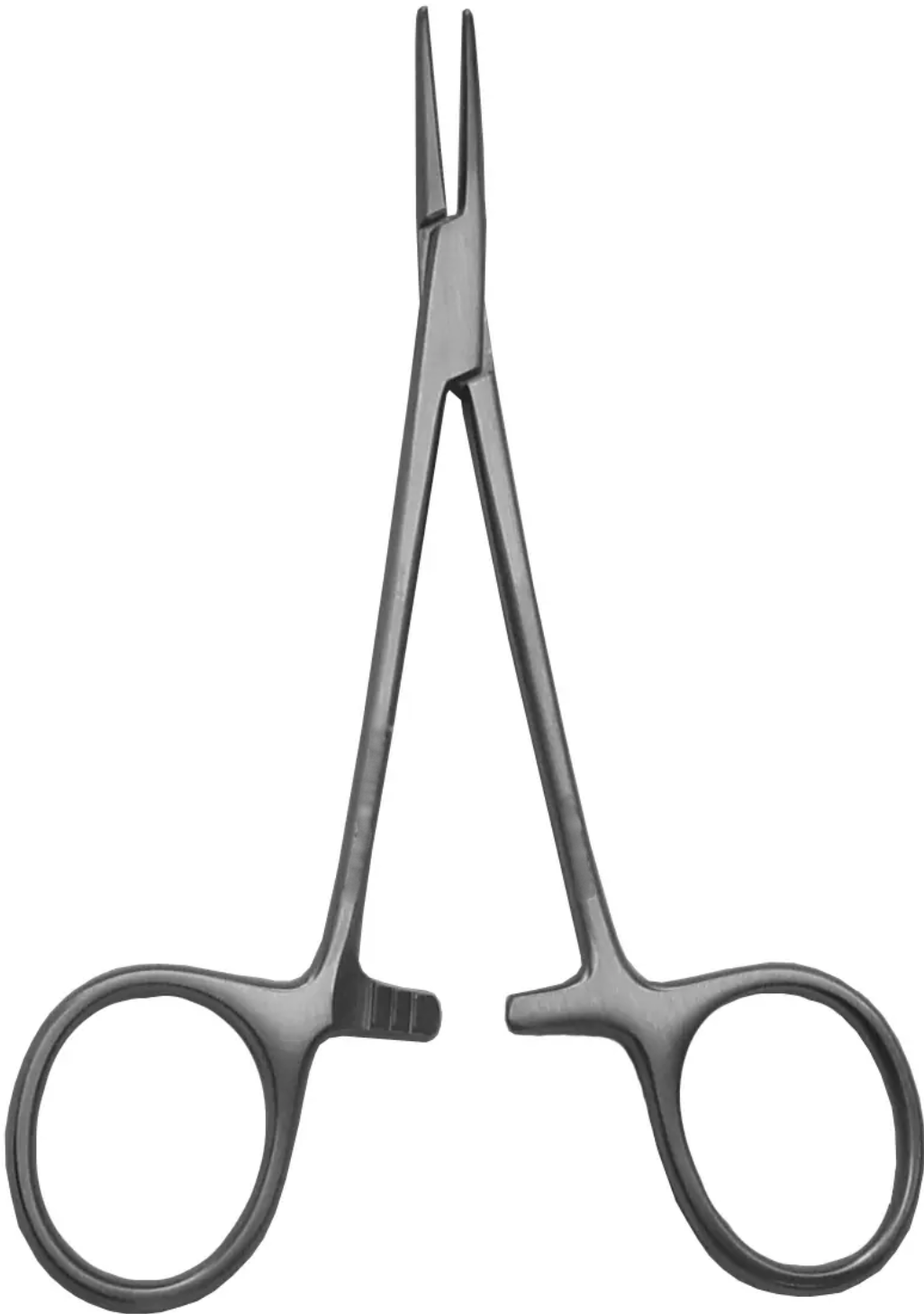 gSource g2 Mosquito Forceps, 5" curved (Halsted), shown against a white background.