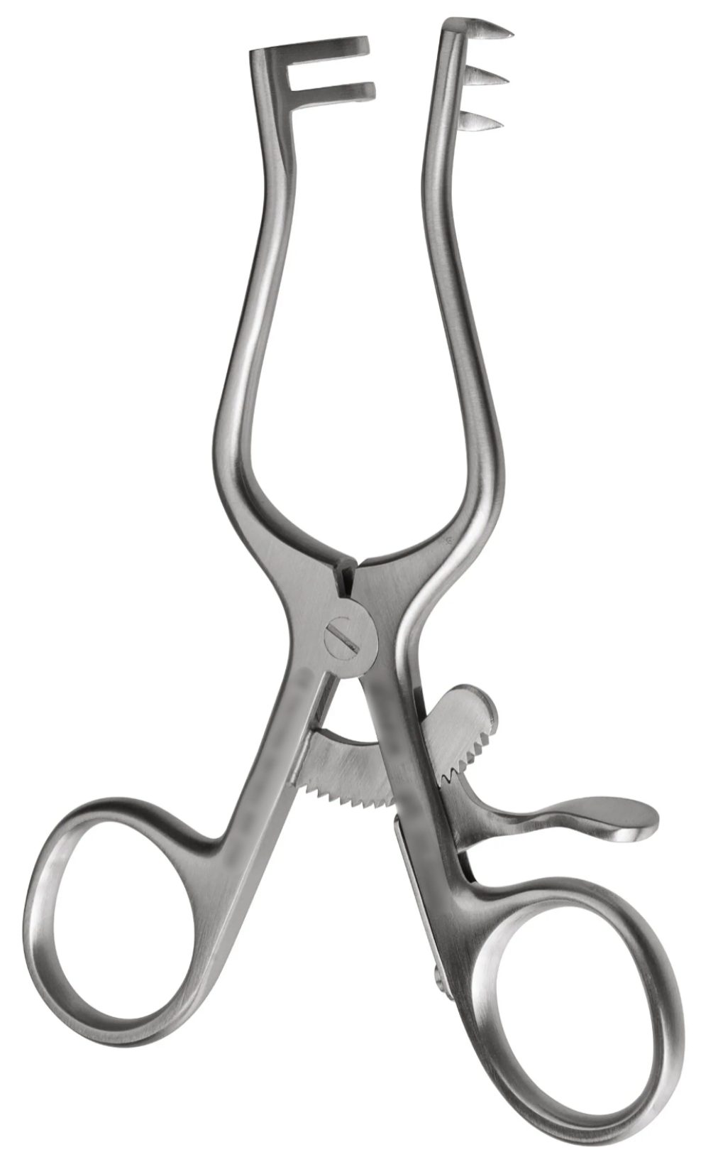 gSource g2 Weitlaner Retractor, 4" sharp 2x3, shown against a white background.